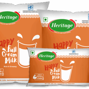 Heritage Full Cream Milk, 500 ml